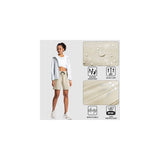 Shorts cortos de senderismo para mujer talla 3XL Caqui