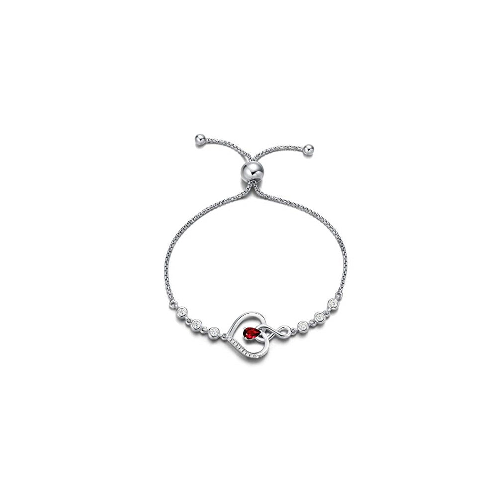 Pulseras AGVANA de corazón para mujer
