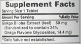 Puritan's Pride Extracto de Ginkgo Biloba Estandarizado