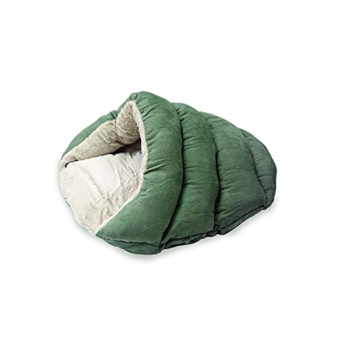 Cama para mascota en forma de cueva, para acurrucarse
