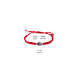 Pulseras y tobilleras de cuerda hecho a mano para mujeres