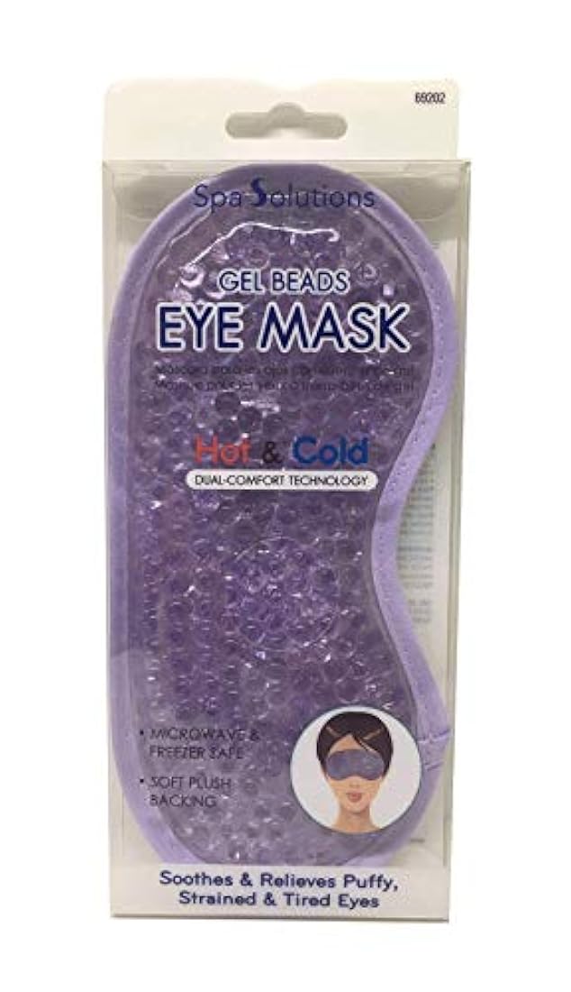 Spa soluciones perlas de Gel máscara de ojo caliente y fría