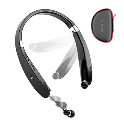 AMORNO Auriculares Bluetooth plegables inalámbricos