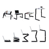 Mesa de soporte portátil para laptop + almohadilla ratón