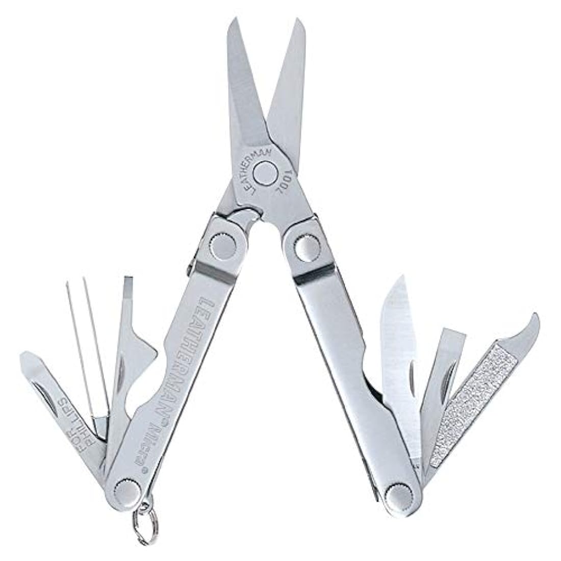 LEATHERMAN - Multiherramienta de llavero Micra con tijeras