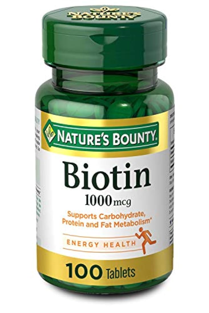 Suplemento de biotina Nature's Bounty 0.000035 oz, B001G7QVHW, 1, 1