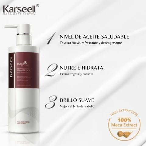 Champú Herbal Hidratante Reparador para Cabello Seco y Dañado