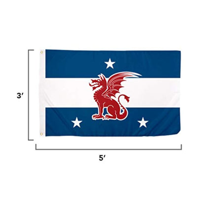 Beta Theta Pi capítulo fraternidad Bandera 3 x 5