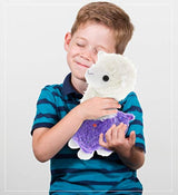 Peluche de llama, color morado brillante, para niños