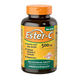 Tabletas vegetarianas American Health Ester-C – 24 horas de apoyo inmunológico, suave en el estómago, vitamina C no ácida, sin OMG, sin gluten, vegano, 500 mg, 225 unidades, 112 porciones