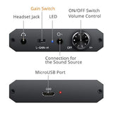 Neoteck Amplificador de auriculares portátil de 0.138 in