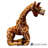 Jirafa de peluche 30.5 pulg de alto, cuello móvil
