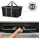 Cesta de lavandería plegable CleverMade 50L 2PK con asas