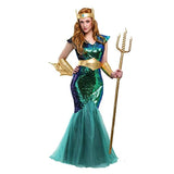 Disfraces Disfraz de reina de sirena para adultos