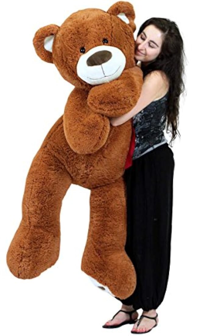 Peluche suave Animal de la felpa vida tamaño Big con patas Bigfoot
