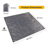 REDCAMP - Lona de camping impermeable (36.0 x 82.7 in)