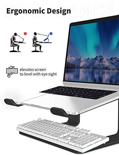 Soporte para computadora portátil, Negro LS1-B SOUNDANCE