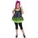Disfraces Women 's 80' S Plus tamaño disfraz