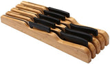 YBM Home & Kitchen taco de bambú para cuchillos Madera