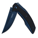 Kershaw hoja de acero  de 3 pulgadas en color azul brillante