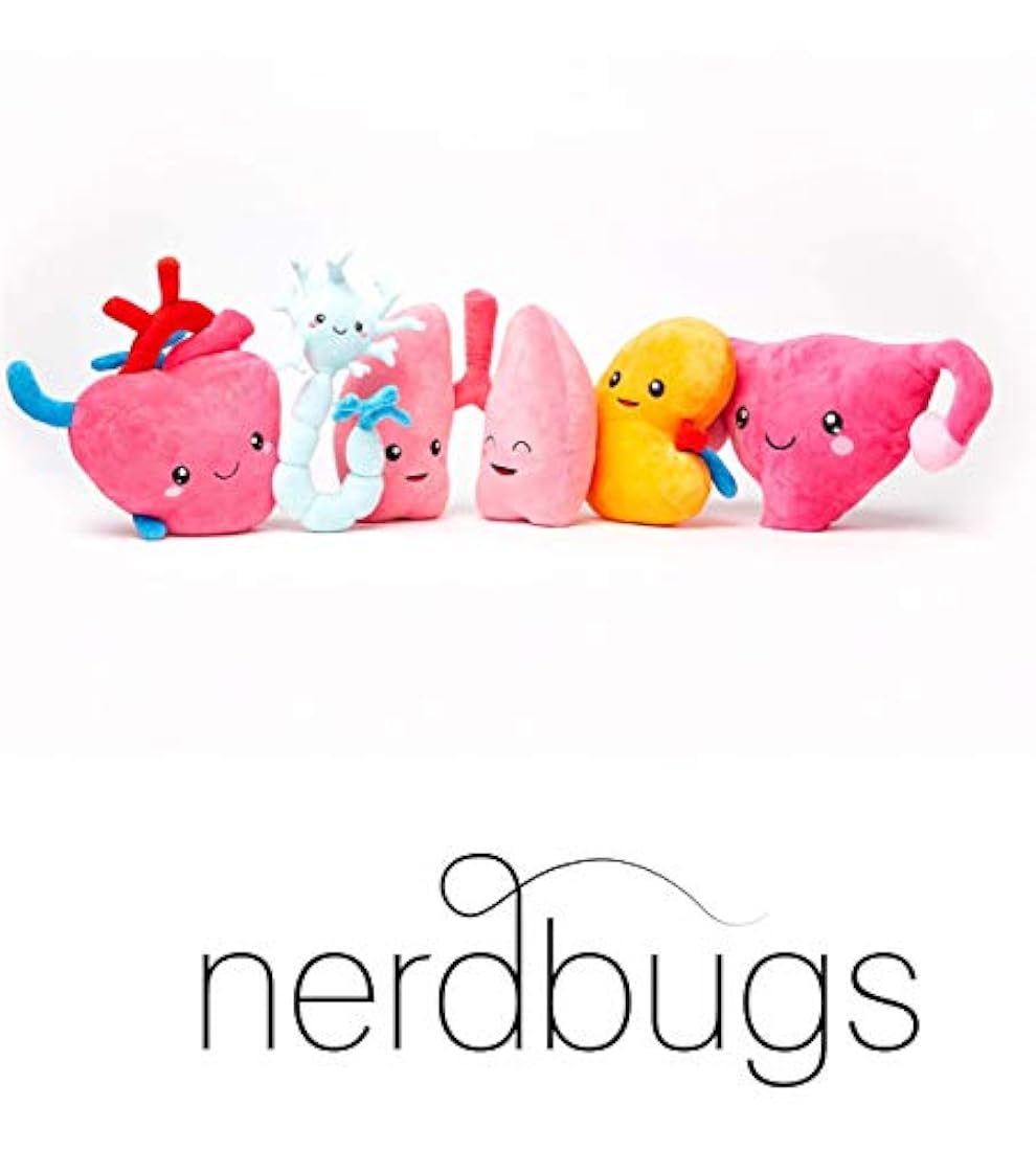 Corazón de peluche con texto en inglés