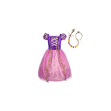 Disfraz de princesa rapunzel color violeta talla 12-18 meses