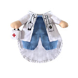Perro Gato Doctor Traje Mascota Doctor Ropa Halloween Jeans