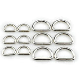 HAO PRO - Anillos de metal extra grueso soldado fuerte
