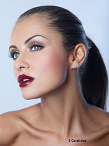 Aretes de oro y plata esterlina 14k