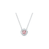 Collares para mujer con cristales rosas