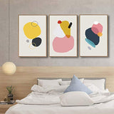 SigNFORD - Lienzo enmarcado con 3 piezas para decoración