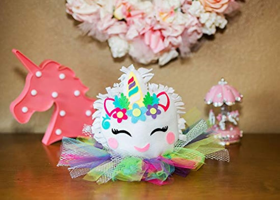 Juego de cojín de forro polar, diseño de unicornio