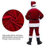Disfraces traje de Papá Noel 10 pc spara