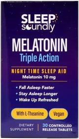 Melatonina triple acción con L-teanina duerme más rápido