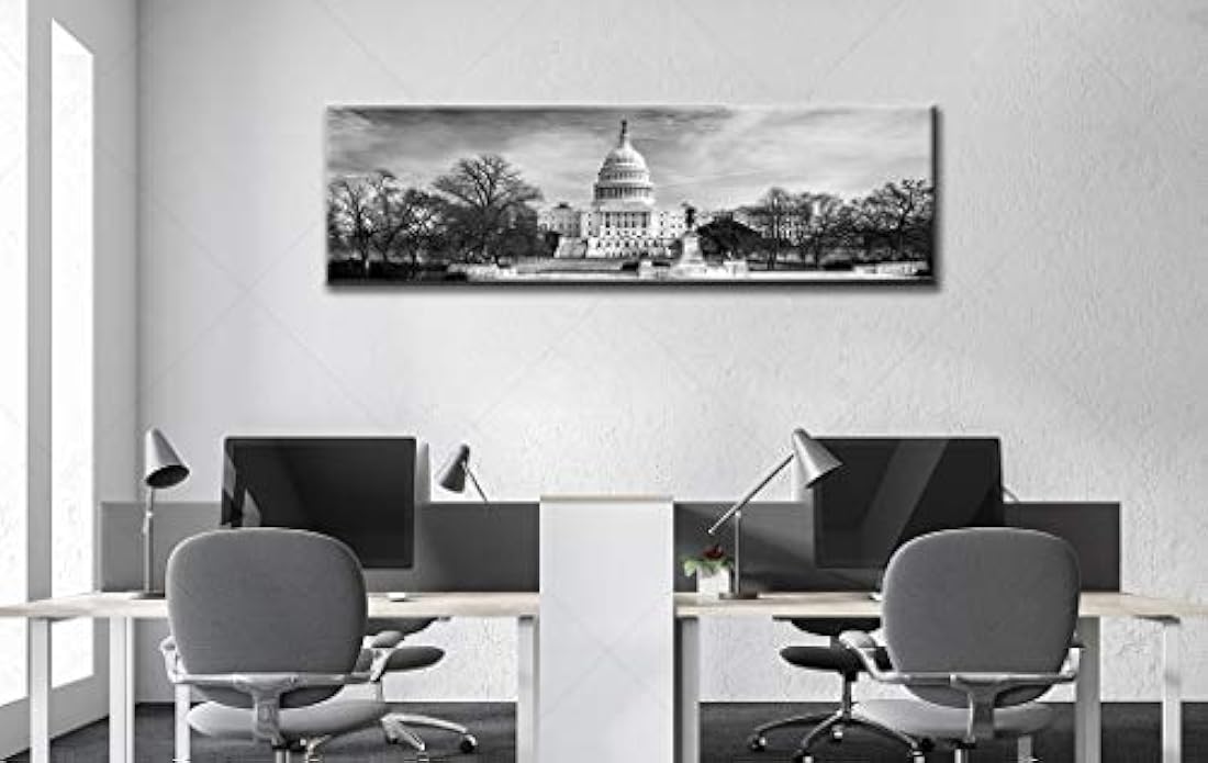 Lienzo decorativo para pared, diseño de paisaje urbano