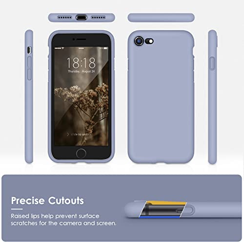Funda de silicona líquida protectora suave y sedosa