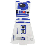 Disfraz Vestido Mujer STAR WARS R2D2, talla M