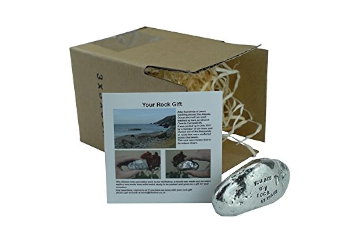 17th Aniversario You are My Rock idea de regalo