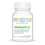 Little DaVinci - inmuni-Z, Zinc Throat Lozenge, Suplemento de inmunidad para niños, sabor limón, sin azúcar añadido, 60 ct.