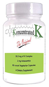 koncentrated K, todos los multi-vitamin naturales K Cápsulas