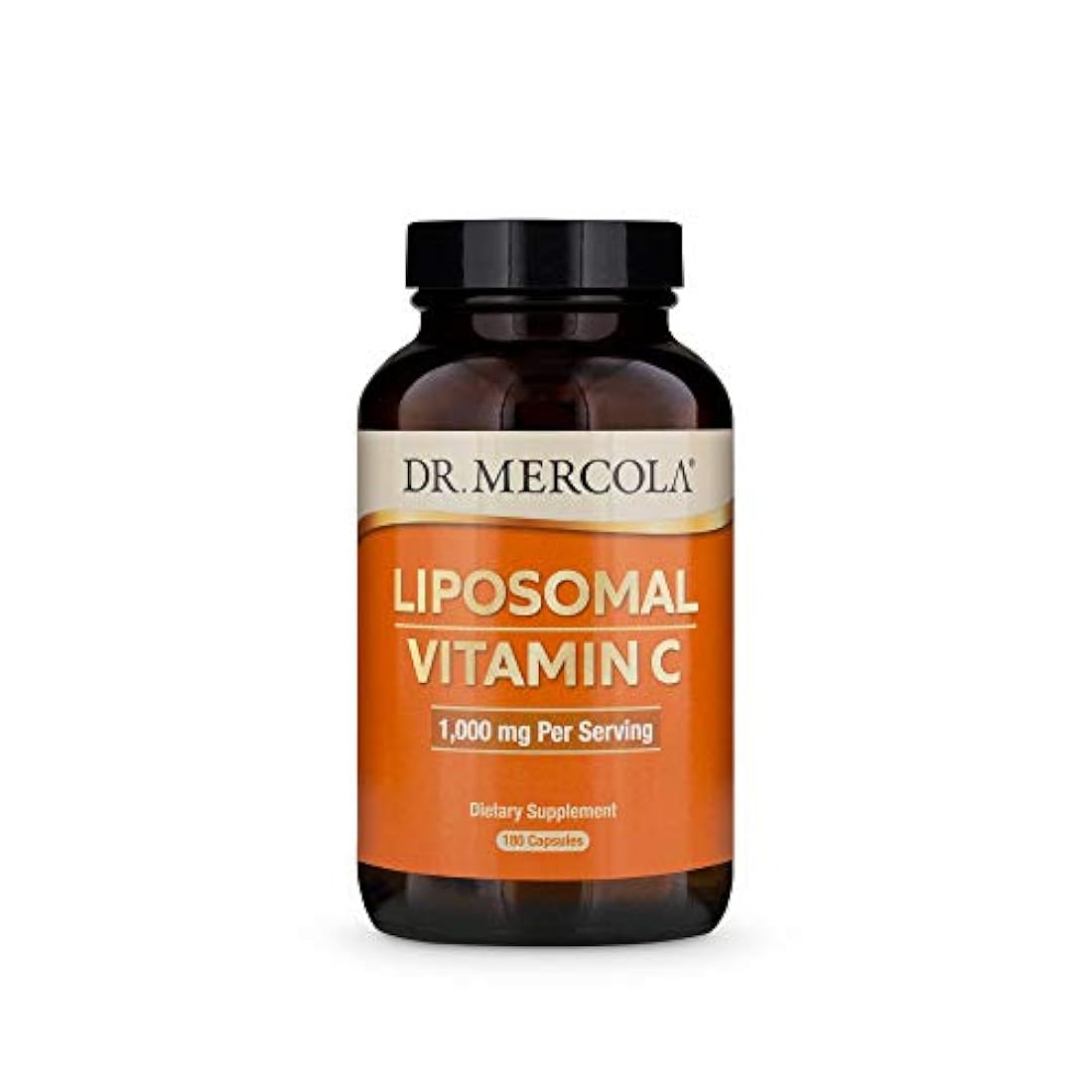 Suplemento Dr. Mercola  VitaminaC 1,000 mg 180 cápsulas