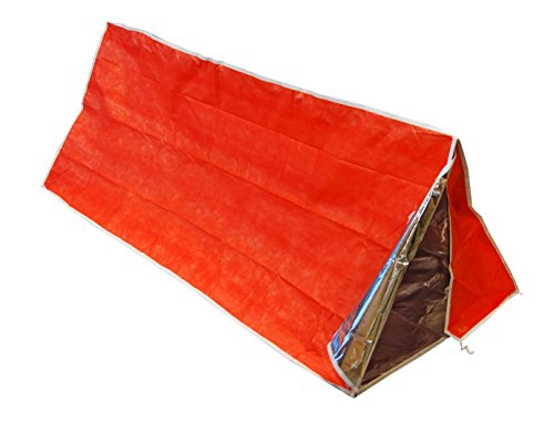 Tienda de tubos de emergencia para exteriores con clavijas