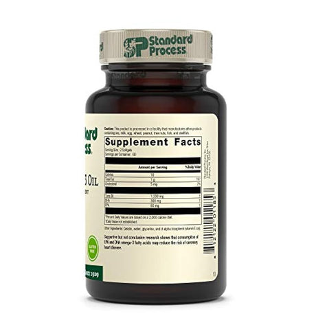 Proceso estándar Aceite de atún Omega3 120 cápsulas blandas