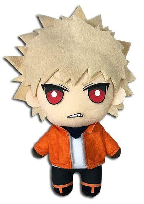 Peluche Katsuki Bakugo traje de nieve de felpa, 8.0 in