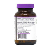 Bluebonnet Ácido fólico 800 mcg cápsulas vegetales, 180 unidades