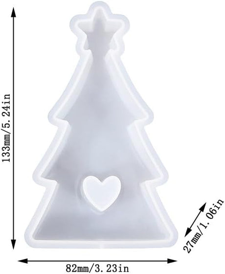Mold Silicona Árbol de Navidad para Aromatizantes, Marca XYZ
