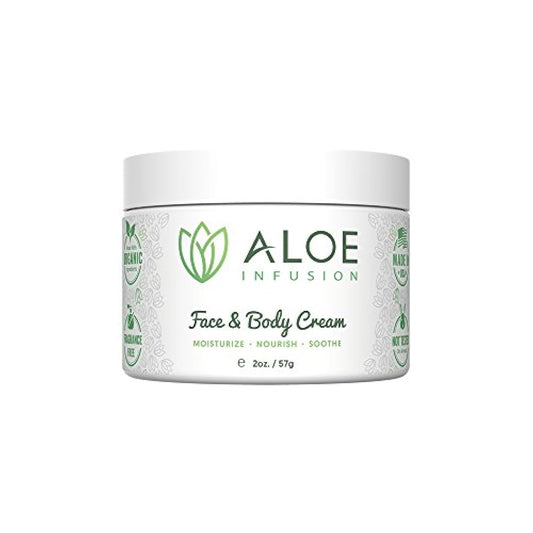 Aloe Infusion  Crema hidratante para cara y cuerpo