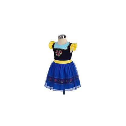 Vestido de princesa para Halloween para niñas pequeñas 12-24