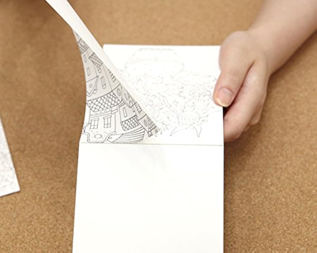 tarjetas de papelería para colorear para adultos