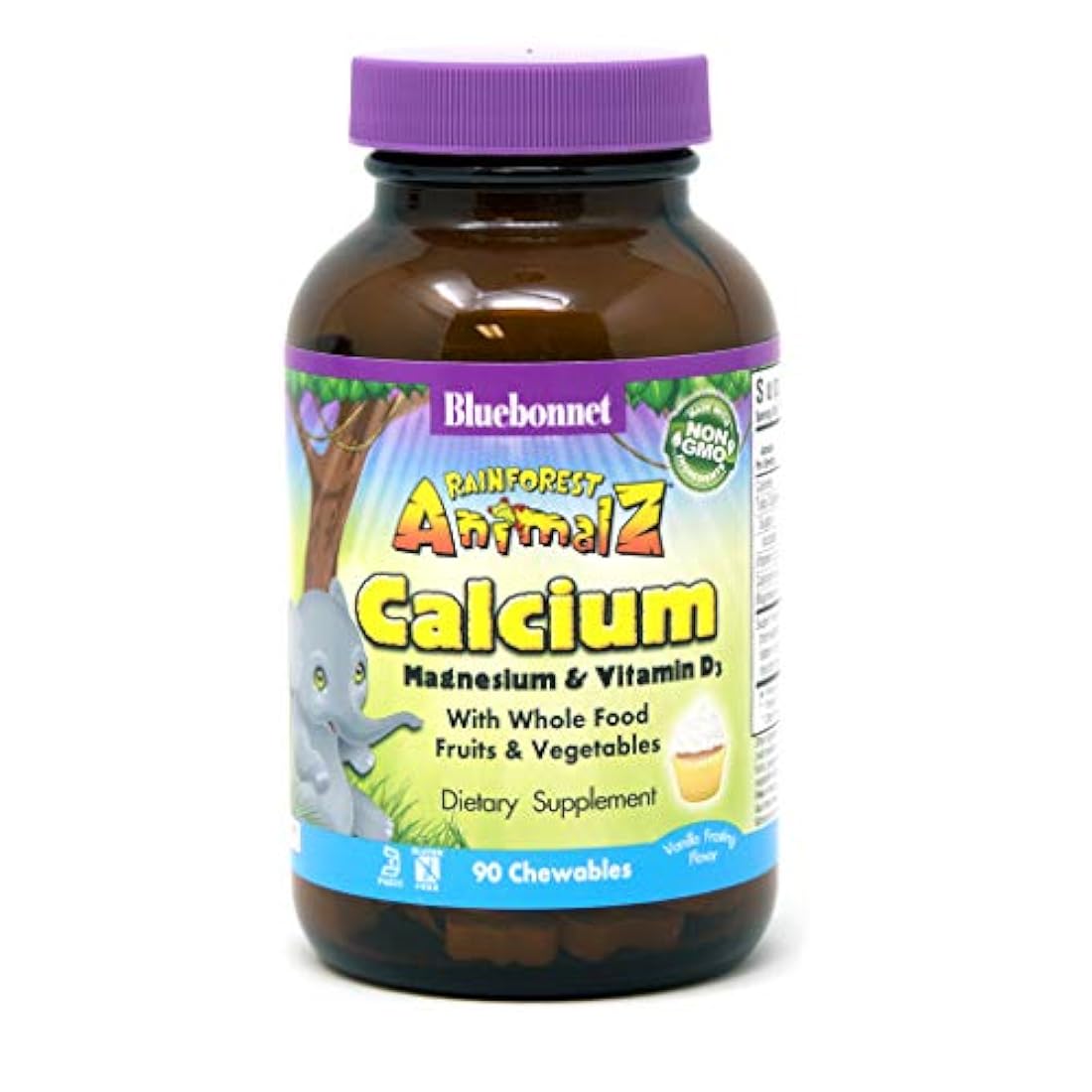 Super Earth Rainforest Animalz: calcio magnesio y vitamina